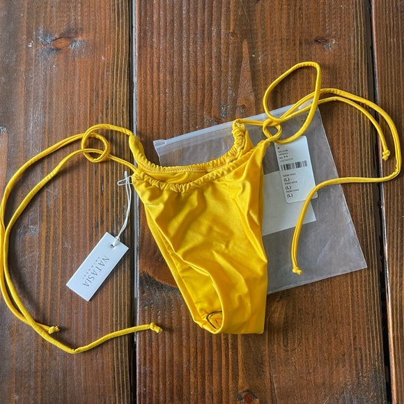 NATASIA SWIM ❤️🔥 NASSAU BIKINI BOTTOMS NWT IN VERBENA - Picture 9 of 13